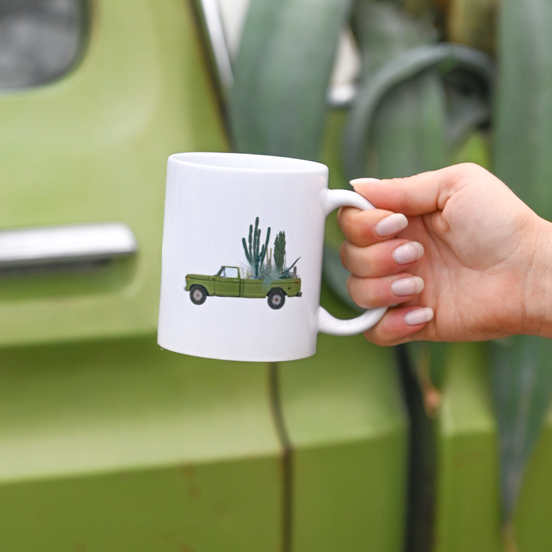 Cactus Truck Mug – Mulhall's Merch