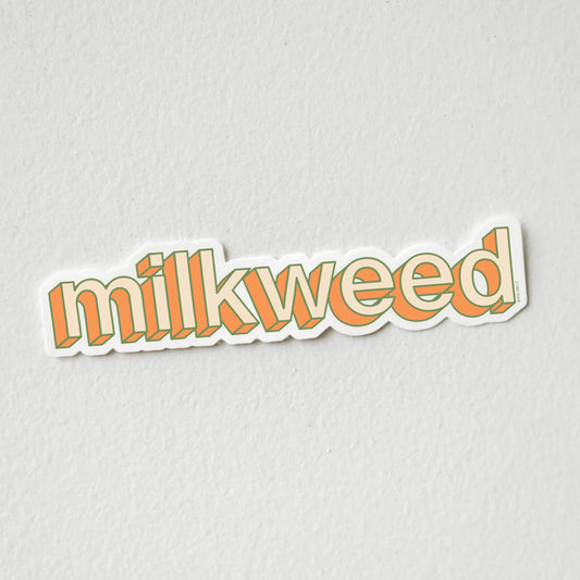 Milkweed Sticker