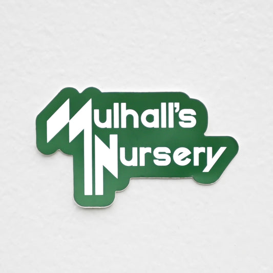 Mulhall's 1976 Sticker