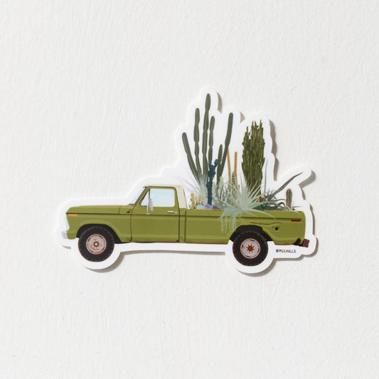 Cactus Truck Sticker