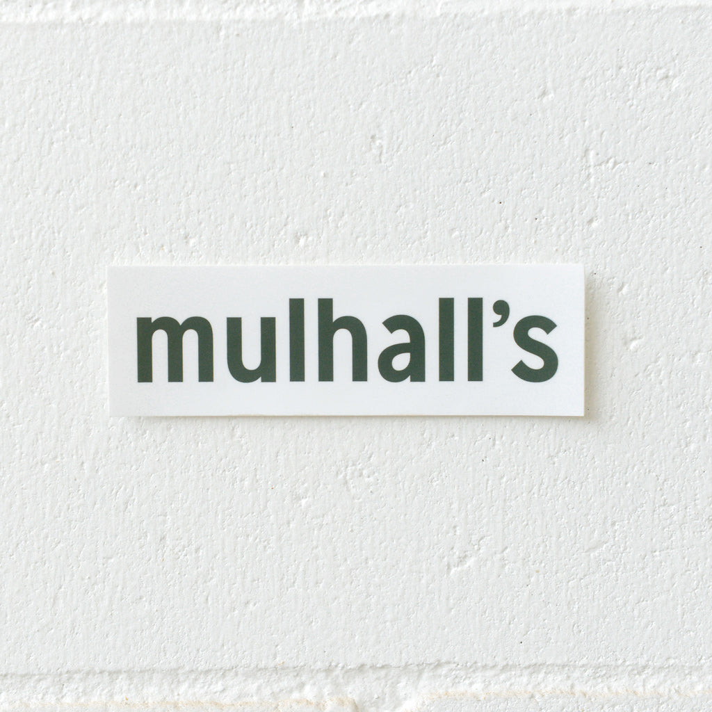 Mulhall's Sticker Mulhall's Merch