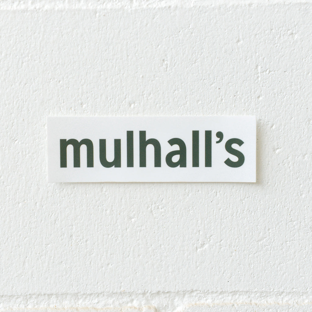 Mulhall's Sticker