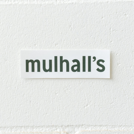 Mulhall's Sticker