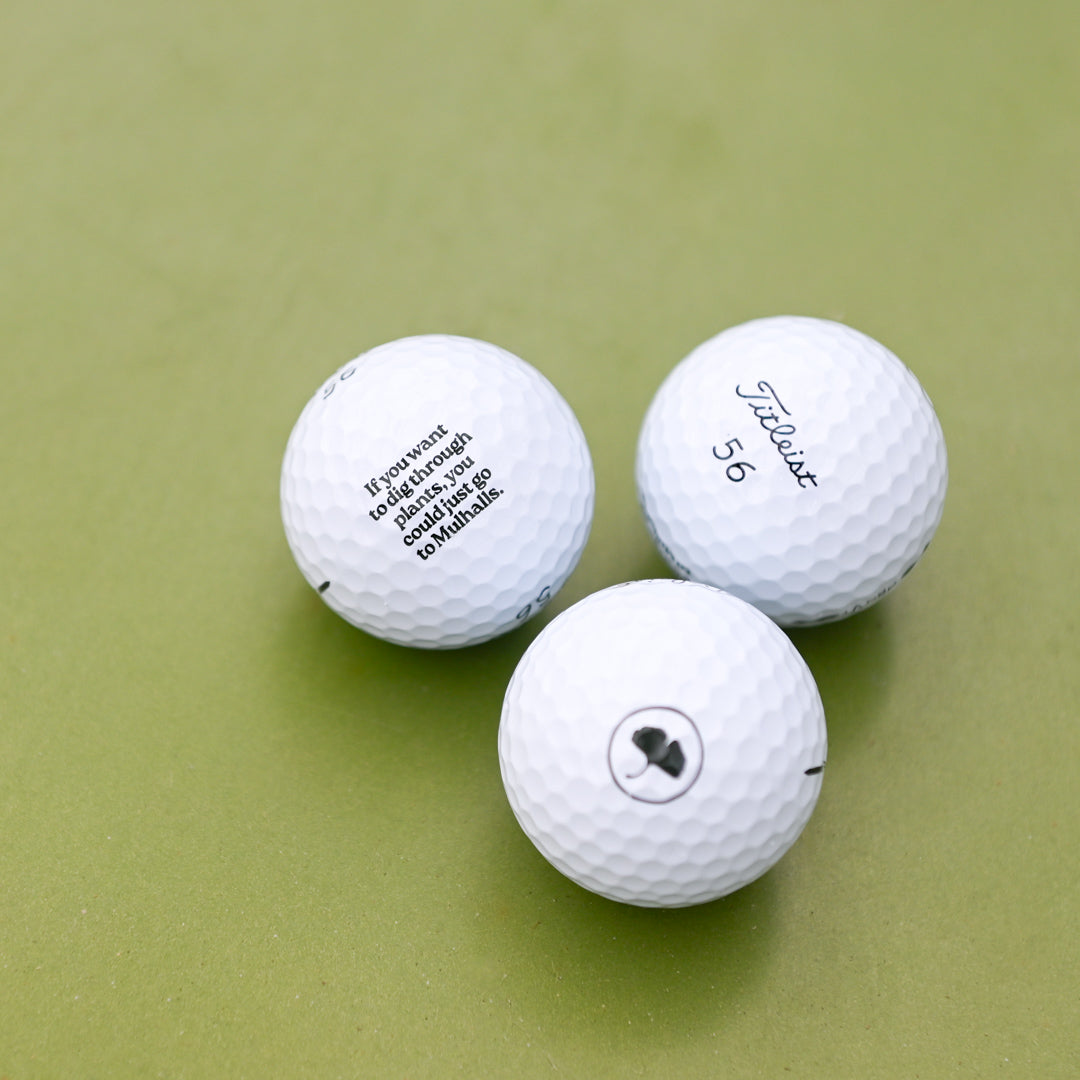 Mulhalls Golf Ball Set