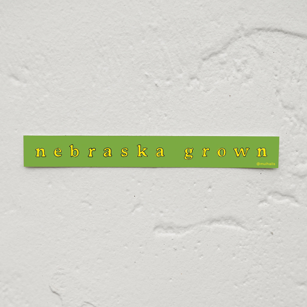 Nebraska Grown Sticker