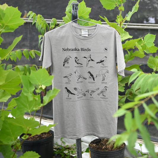 Nebraska Birds Short Sleeve T-Shirt
