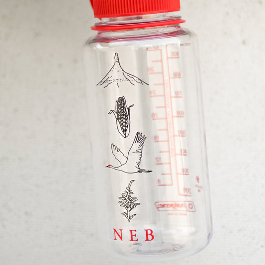 Nebraska icons Nalgene Bottle
