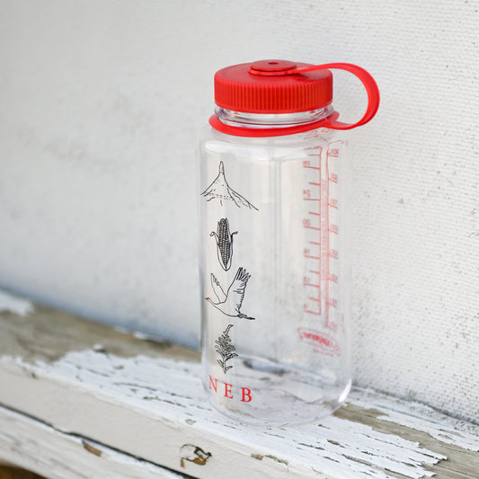 Nebraska icons Nalgene Bottle