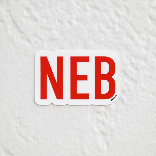 NEB Sticker
