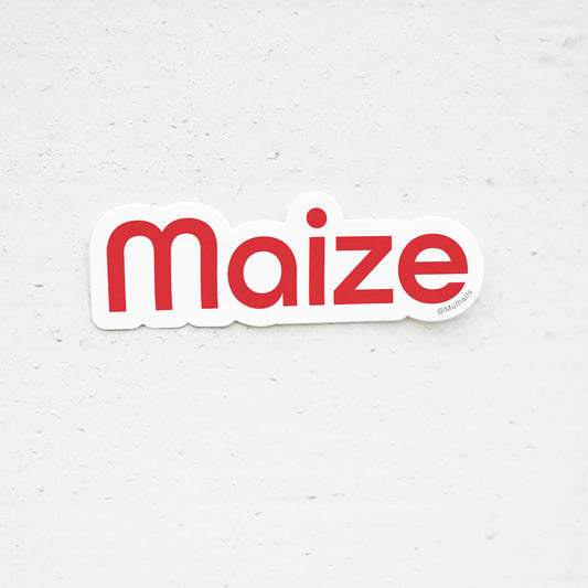 Maize Sticker