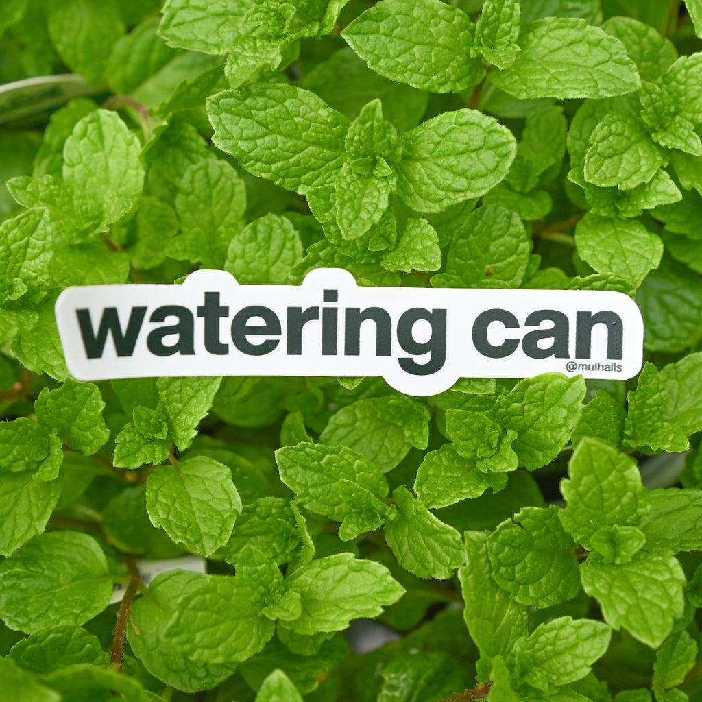 Watering Can Sticker