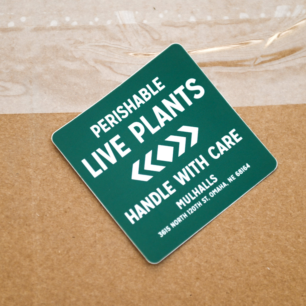 Live Plants Sticker