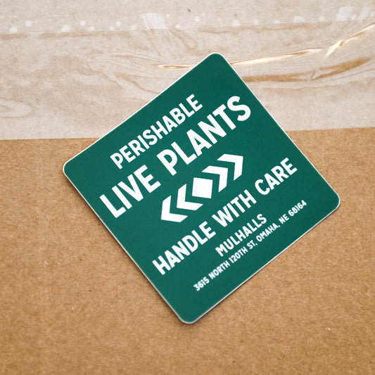Live Plants Sticker